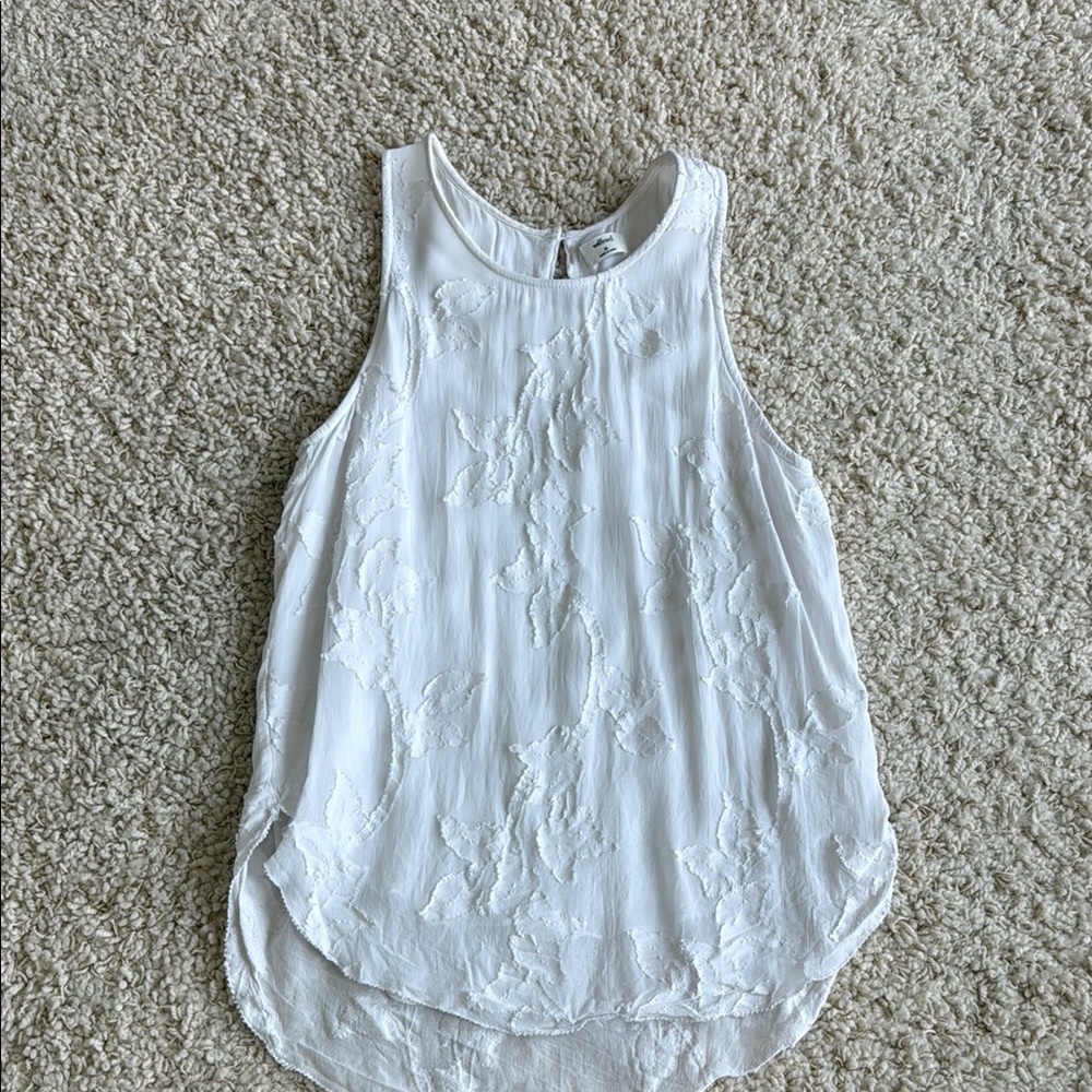 Wilfred White Sleeveless Top